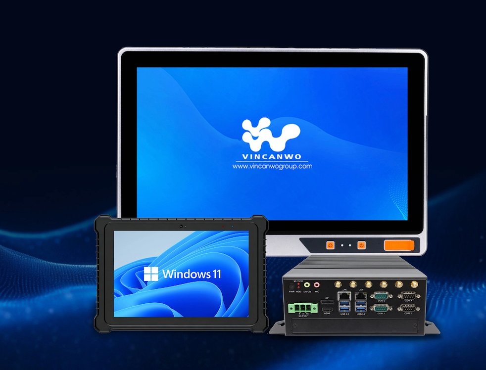 Windows 11 ilə sənaye komp&uuml;terləri – Vincanwo Group
