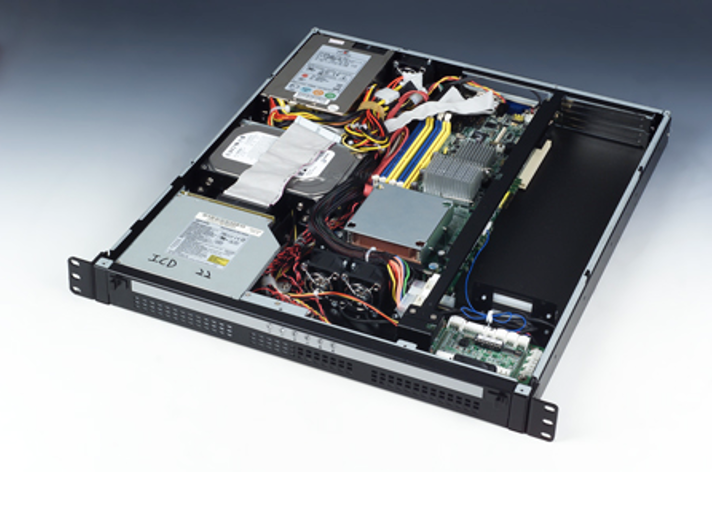1U шаси за монтиране в шкаф | IPC-1U
