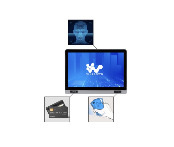 Panel-PCer innebygd FRID Reader og QR Scanner | VFWS X86-serien