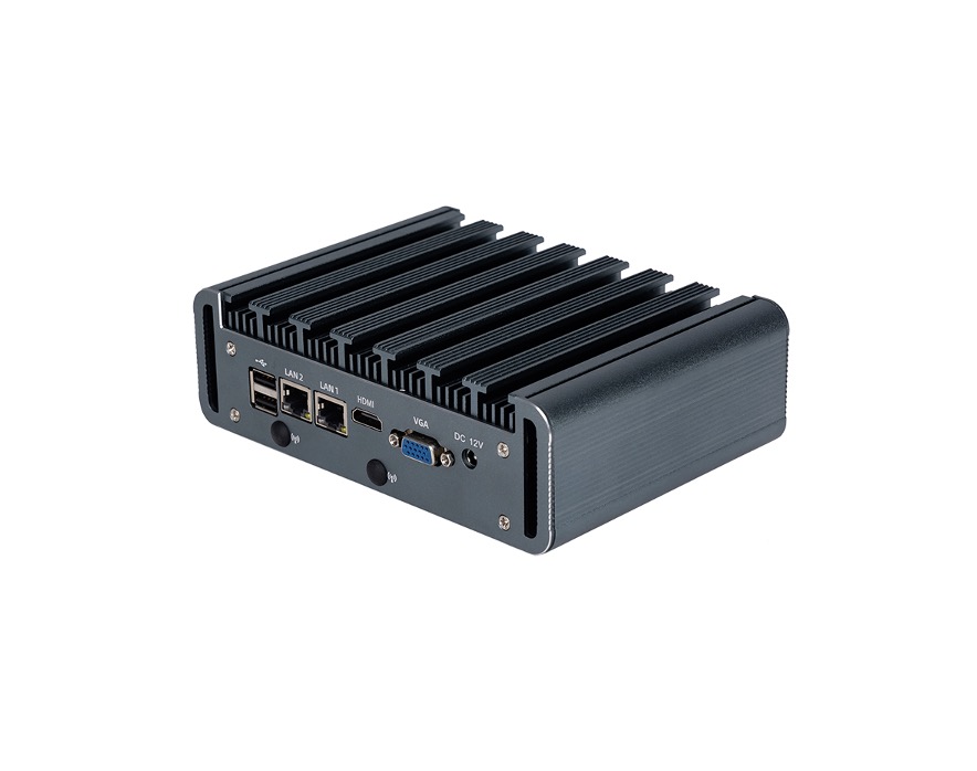 N100 2*GPIO Fanles įterptinis kompiuteris, skirtas IoT NANO-100